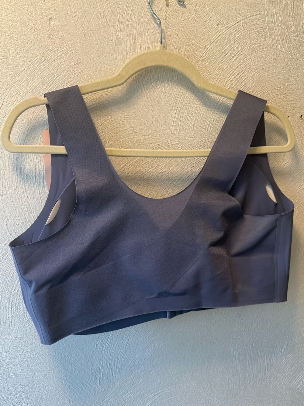 Luna Hug 3X Wireless Front Closure Support Bra Purple NWT Plus Size - Picture 2 of 5